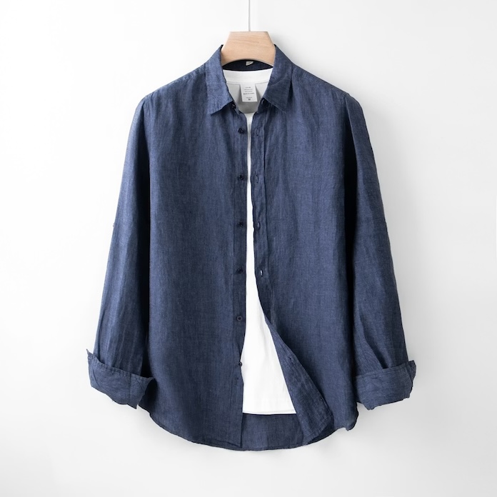 chemise en lin pour homme