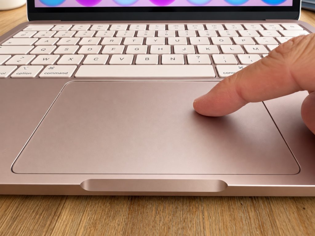 trackpad du macbook neo
