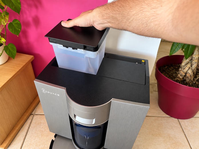 eau propre du robot aspirateur X12S