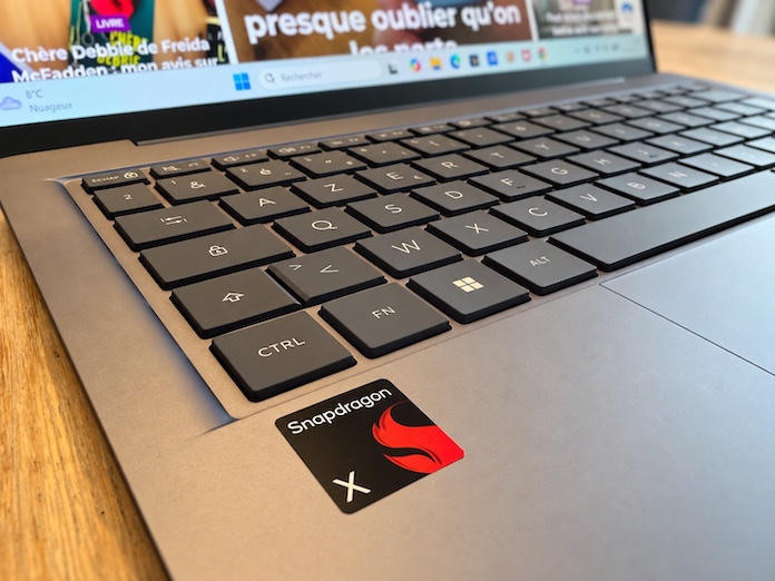 Processeur Qualcomm Snapdragon X de l'ASUS Zenbook 14 UX3480Q