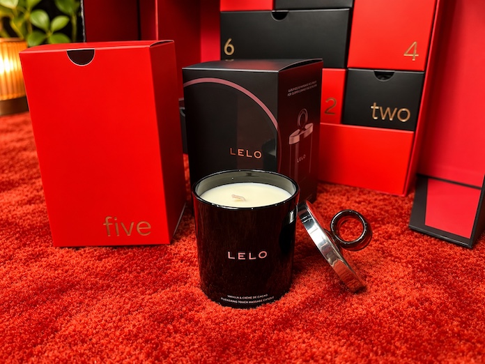 Calendrier pour couples LELO avec bougie de massage