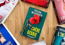 Chère Debbie de Freida McFadden : mon avis sur ce thriller psychologique Photo du livre Chère Debbie de Freida McFadden entouré de ses autres romans