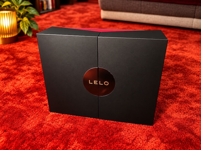 Écrin noir du calendrier pour couples LELO