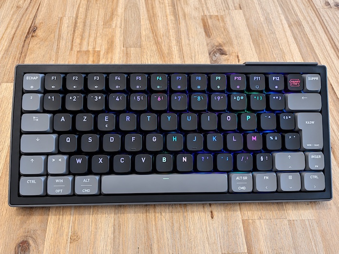 Clavier gaming sans fil CHERRY XTRFY K63W Pro